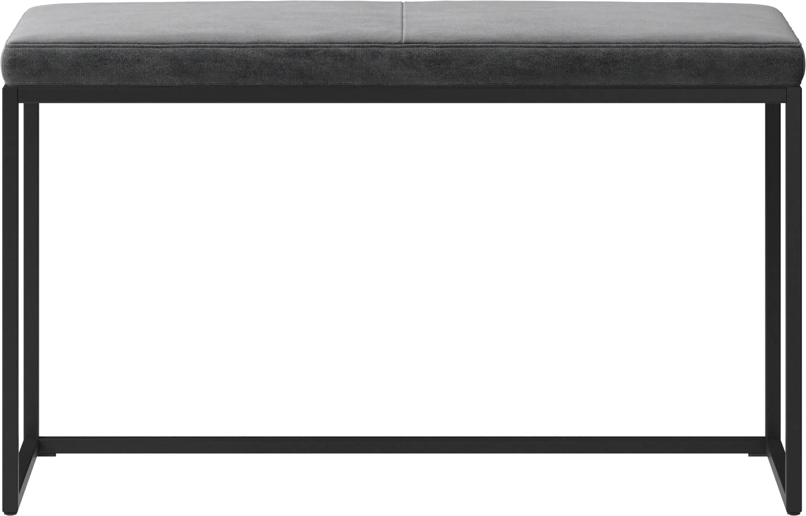 London small bench with cushion